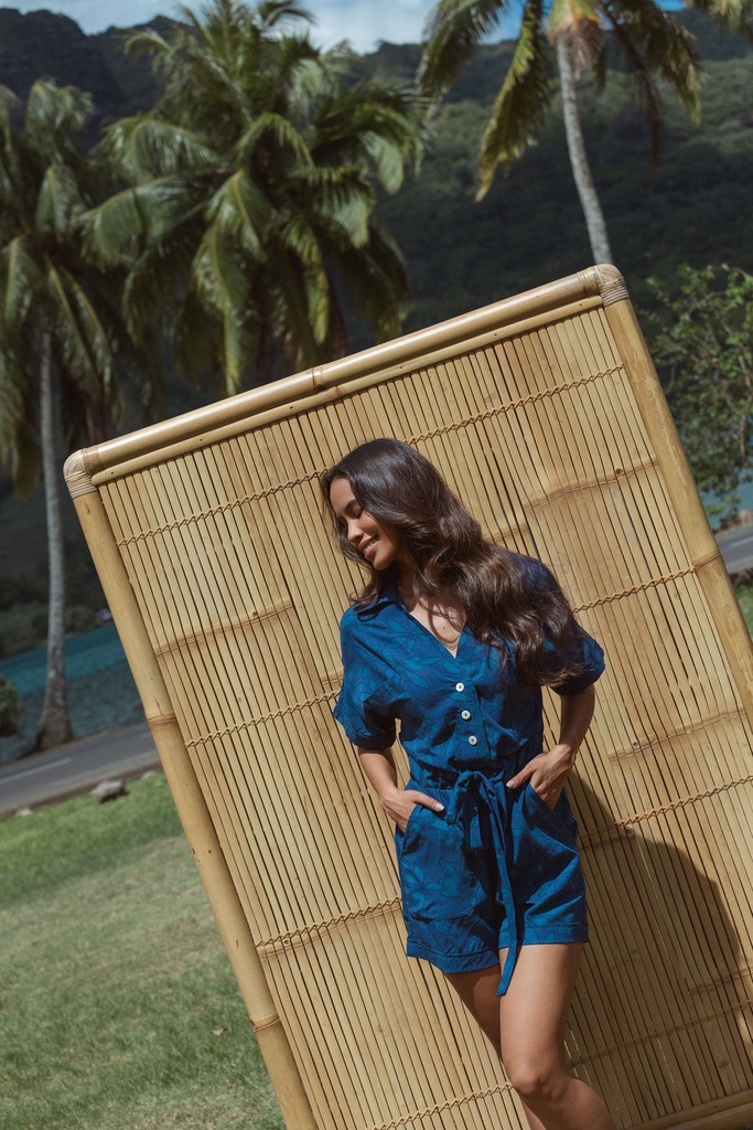 Olivia Rayon Romper