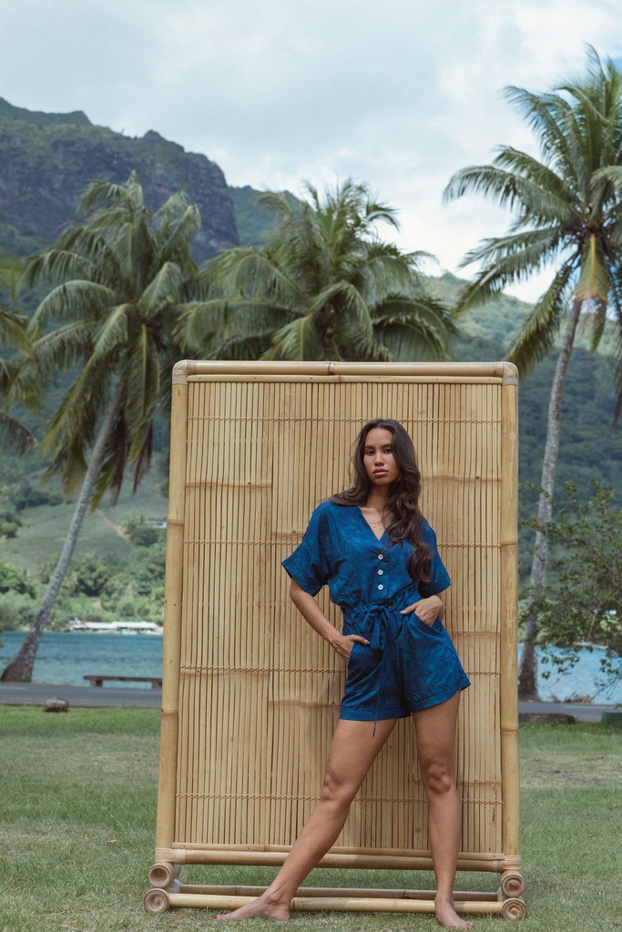 Olivia Rayon Romper