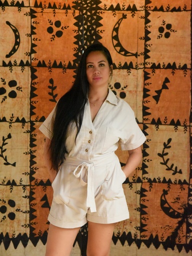 Olivia Cotton Romper
